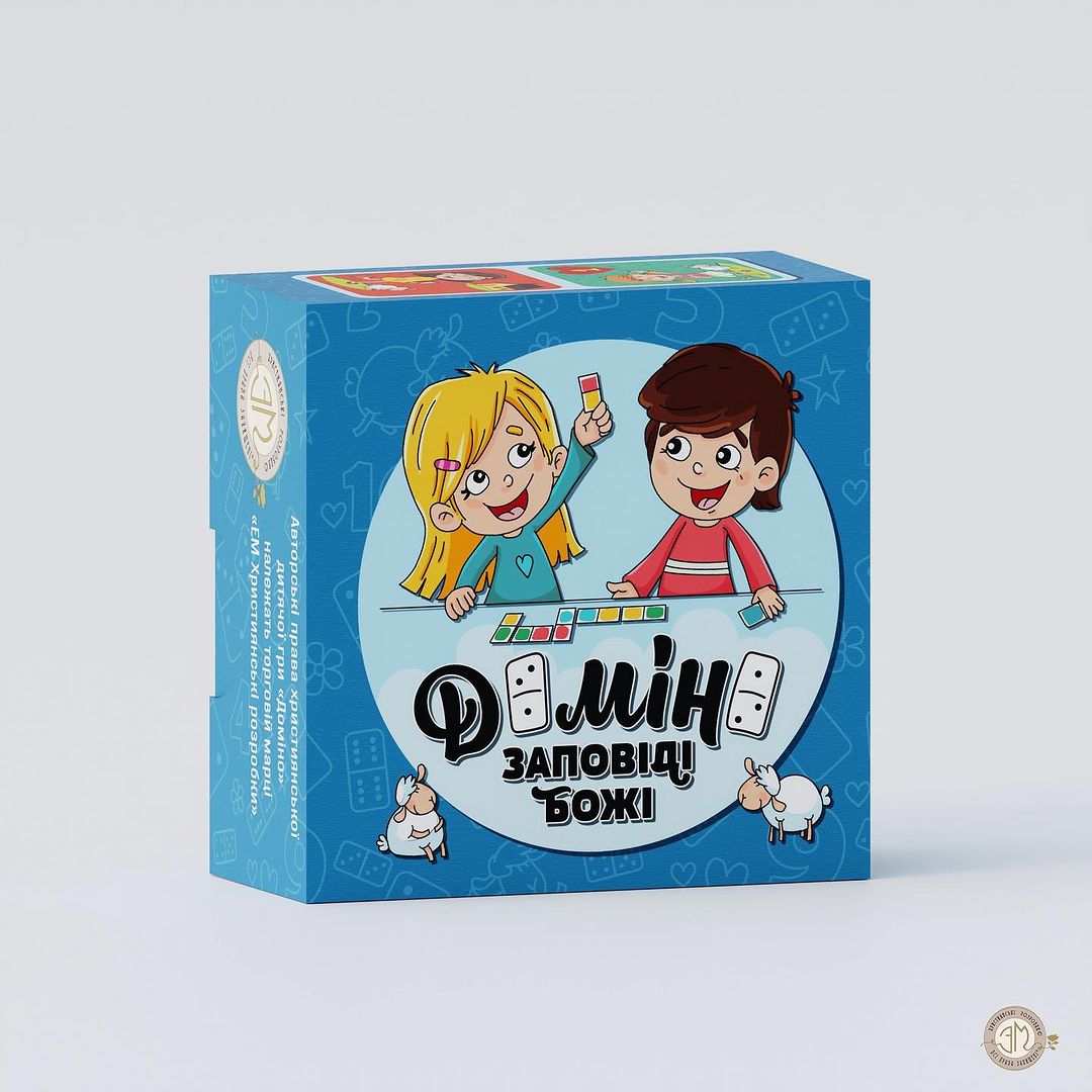 Детская игра «Домино. Заповеди Божьи»