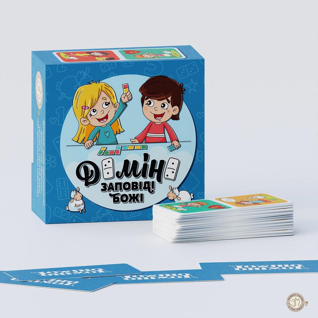 Детская игра «Домино. Заповеди Божьи»